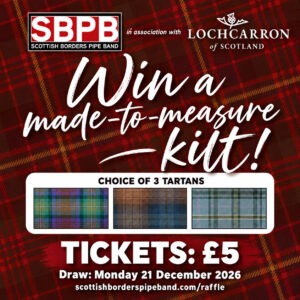 Win a Kilt Raffle Ticket